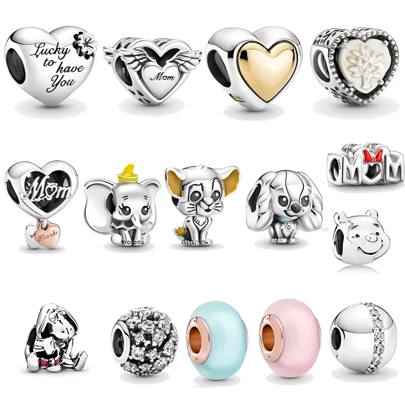 LR дочь Мама Любовь сковорода DS бусины для изготовления ювелирных изделий Женщины