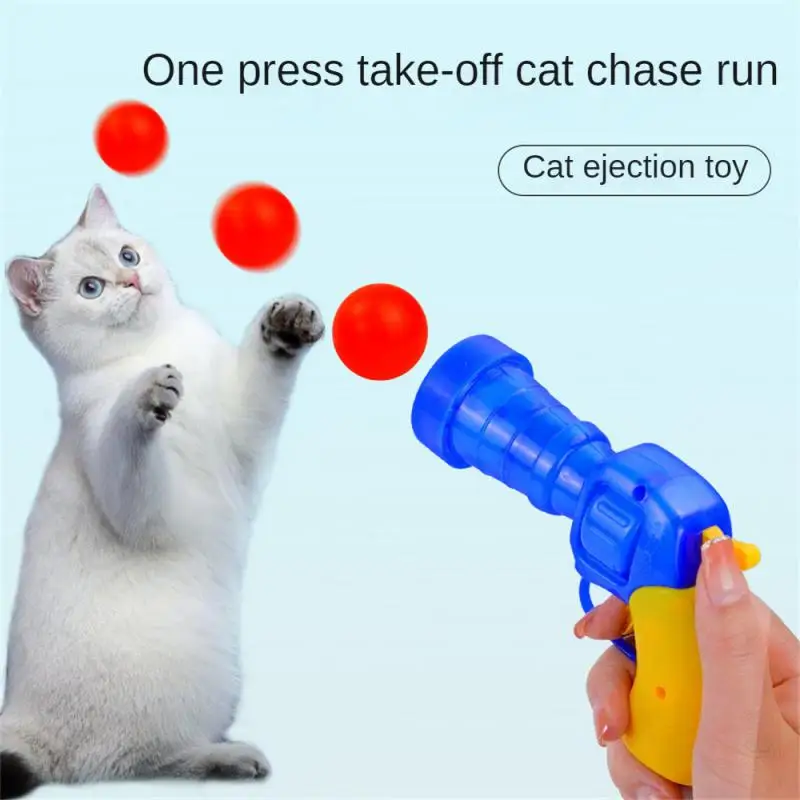 

Pets Toys Teaser Games Mini Cat Funny Kittens Supplies Cat Toys Accessories Toy Interactive Pompoms Creative Training For