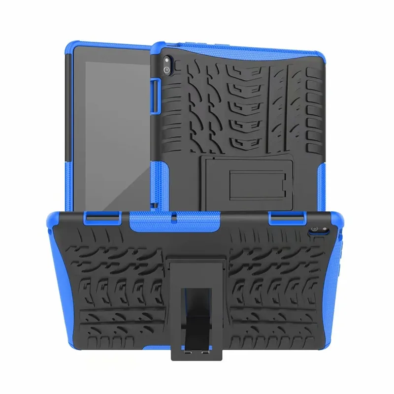 

For Lenovo Tab E10 Case 10.1 inch TB-X104F TB X104F Case Hard Heavy 2in1 Shockproof Armor TPU+PC Hybrid armor Stand Tablet Cover