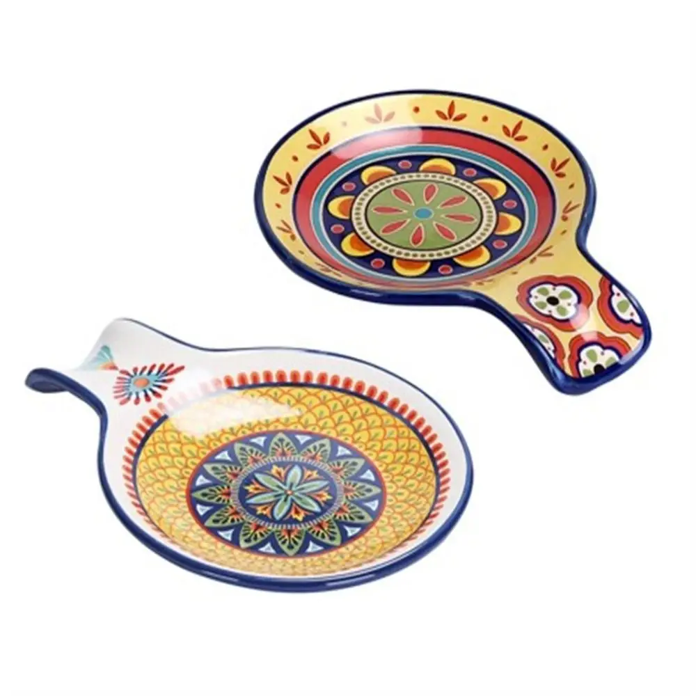 Экологичная керамическая подставка для ложки декора столешницы и кухни.