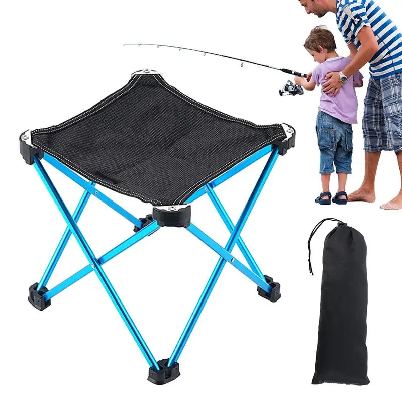 

Складной стул для ног, портативная уличная Складная подставка, очень большое сиденье для детей и взрослых, для кемпинга, рыбалки