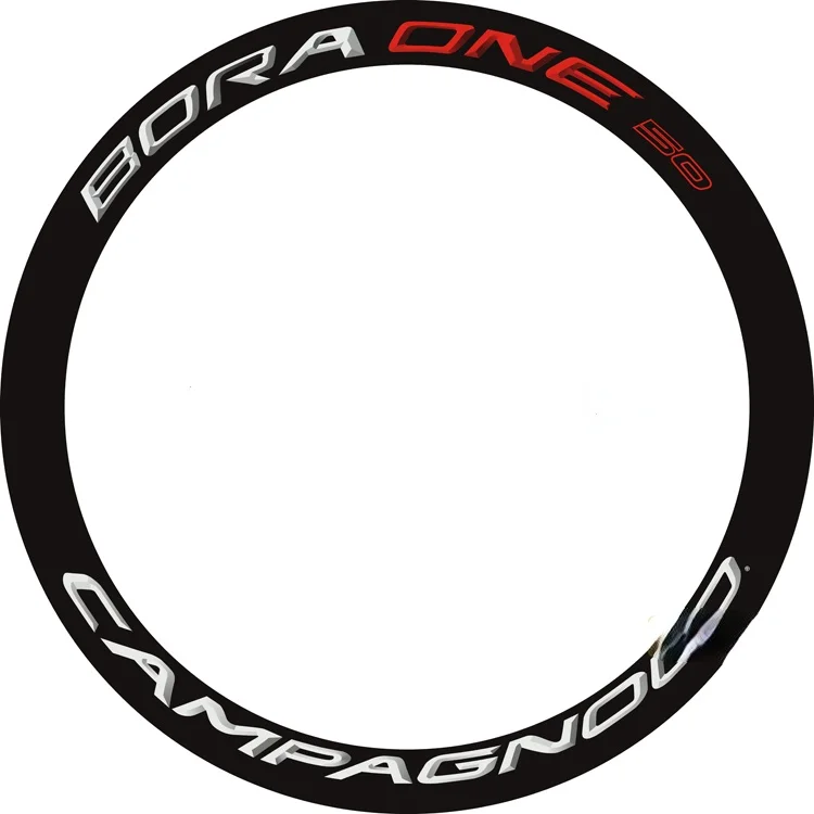 

Cp BORA-ONE-50 Road Bicycle Rim Wheelset Stickers cycling decals for Two Wheels