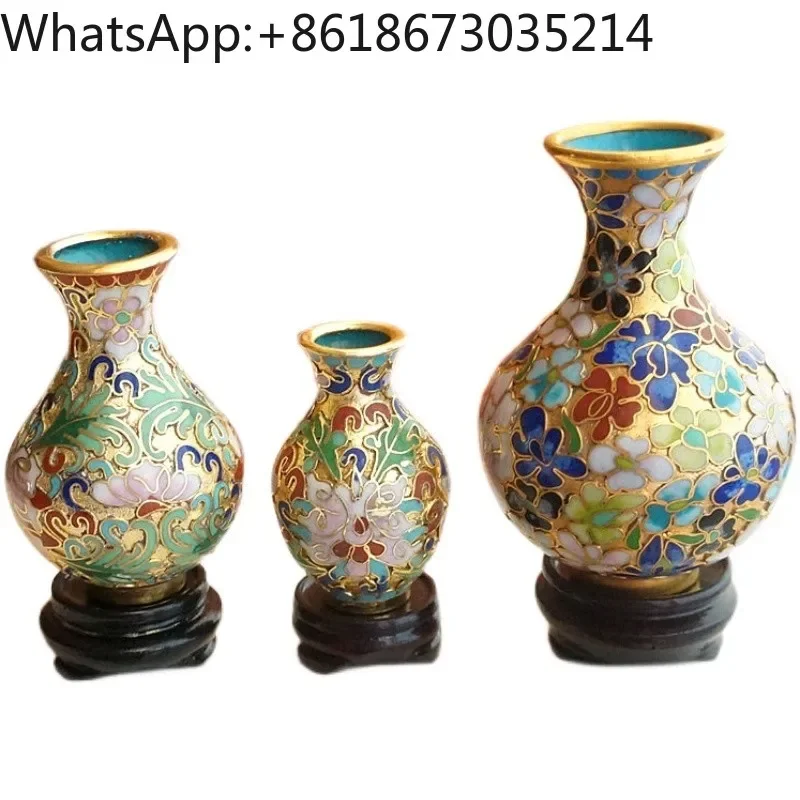 Старинная ваза cloisonne