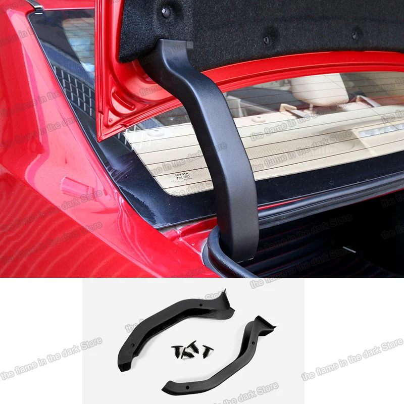

Car Styling auto Tail Door Post Protection Trims for Toyota Corolla 2013 2014 2015 2016 2017 2018 E170 Accessories cover