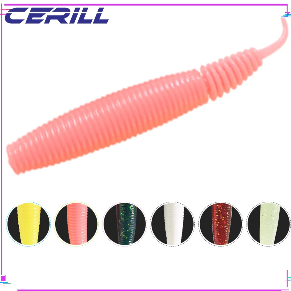 

Lot 30 Cerill 9 cm 6 g Wobblers Needle Tail Soft Fishing Lure Floating Worm Bait Carp Fishing Bass Swimbait Artificial for Trout