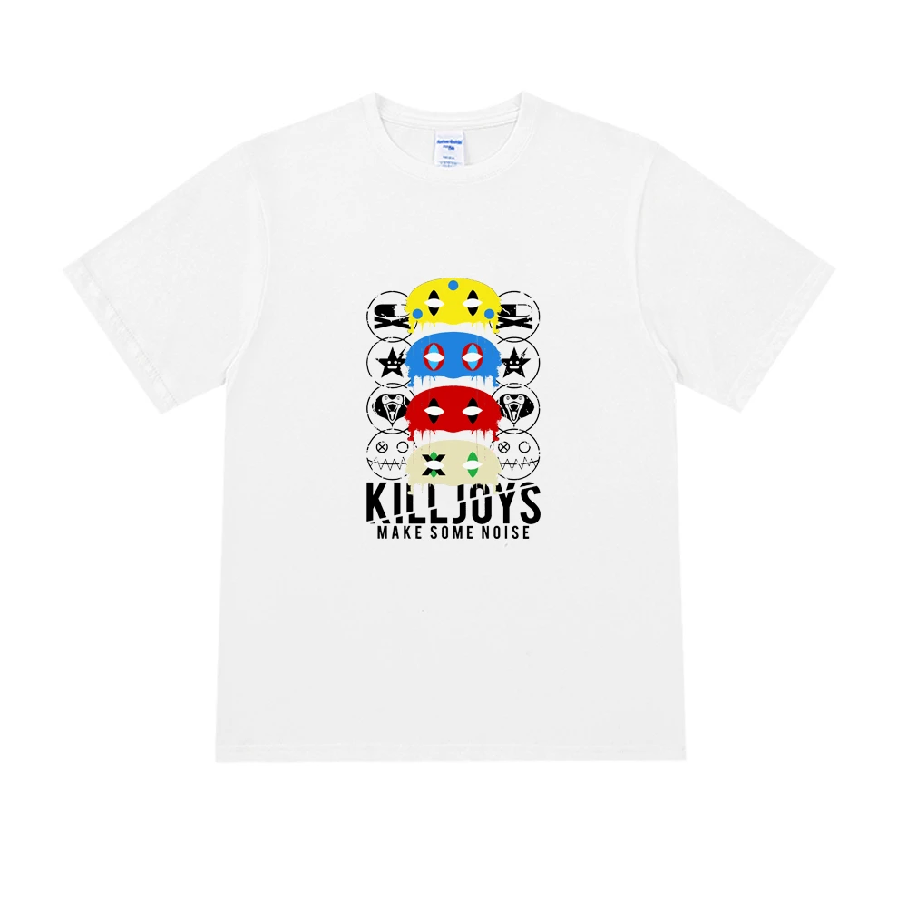 

Killjoys Make Some Noise! T Shirt Men Women Couple Fashion Pure Cotton Comfortable T-shirt Short Sleeve Black Round Neck Tees