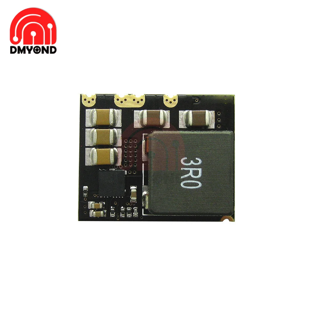 

8A Mini DC-DC понижающий преобразователь, плата, модуль от 12 В до 5 В, регулятор напряжения, печатная плата, понижающий модуль питания