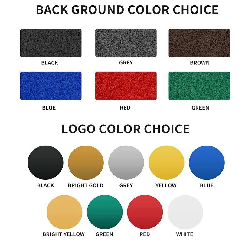 Напольный коврик для дома и офиса противоскользящий с логотипом заказчика