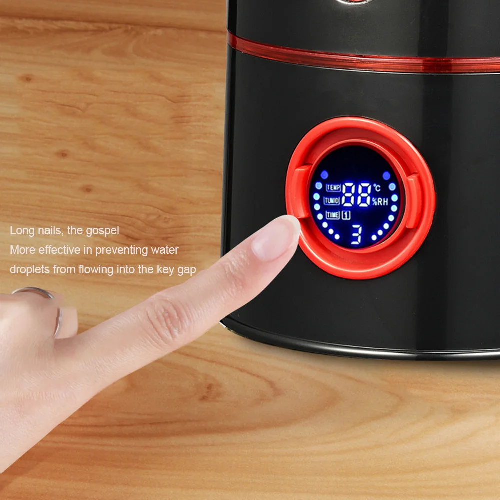 LCD Screen Timing Air Humidifier 3.5L Large Capacity Household Double Spray Intelligent Mute Aroma Humidification Atomizer | Бытовая