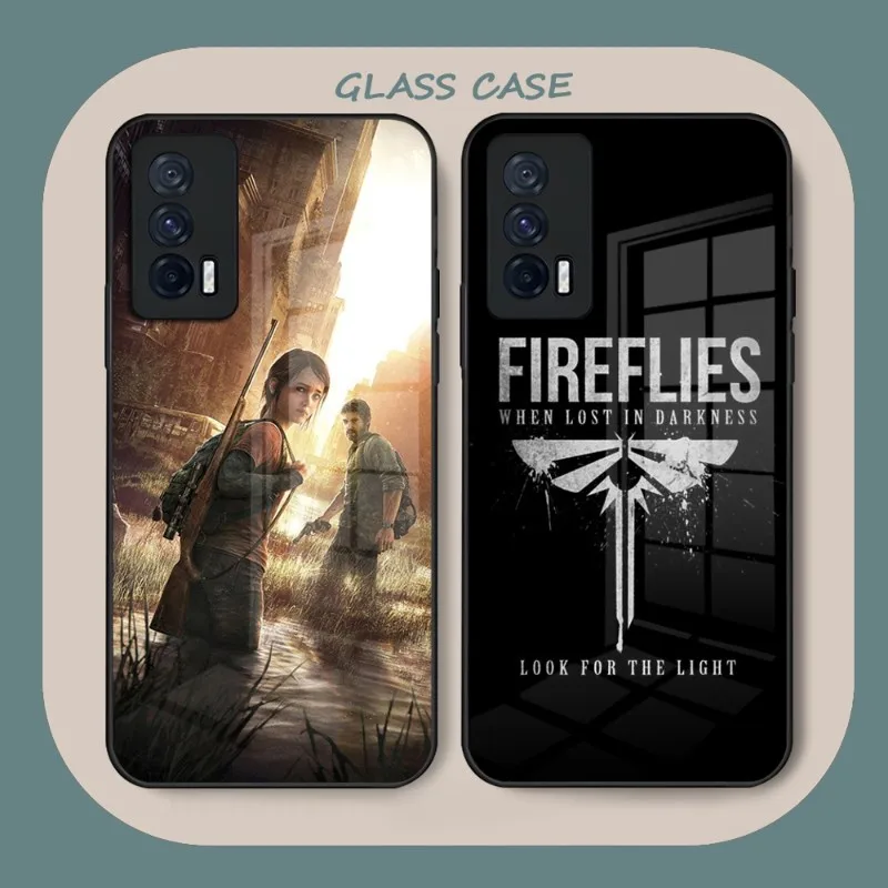 

The Last Of Us Phone Case Glass For Vivo Y73 Y31S Y76S Y55S Y30 S10 S10E S12 S9 S9E X60 X70 IQOO9 8 7 NEO5 5S 5SE Coque