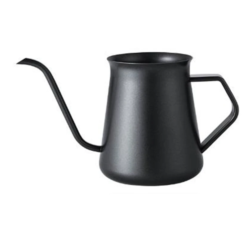 

Drip Kettle 400Ml Coffee Tea Pot Non-Stick Food Grade Stainless Steel Gooseneck Drip Kettle Swan Neck Thin Mouth