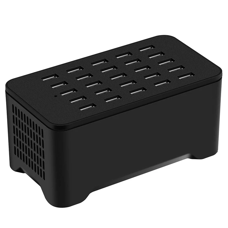 

RISE-25 Ports USB Charger 125W Desktop USB Charging Station With Smart Multiple Port Charging Station Socket Tablet EU Plug