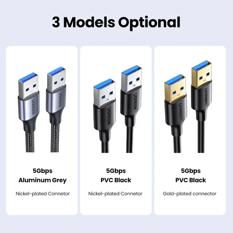 Ugreen USB 3.0 кабель удлинитель