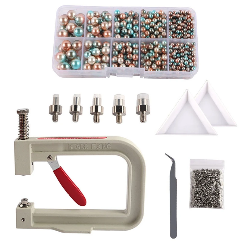 

JEYL Pearl Setting Machine/Pearl Rivet Buttons Pearl Handmade Tools For Hats/Clothes/Skirt Setting Machine DIY Accessories