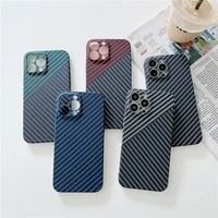 suitable for phone13 mobile phone case apple12color matching carbon fiber full package pc hard case apple13pro mobile phone case