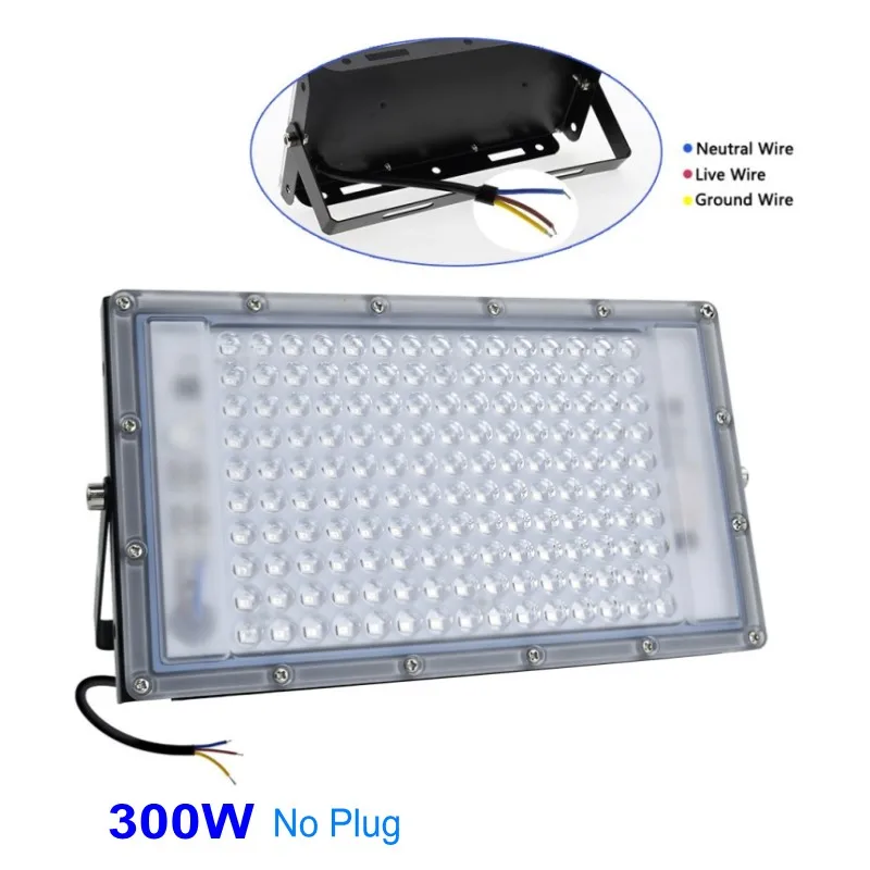 УФ-Светодиодный прожектор 220 В 50 Вт 100 200