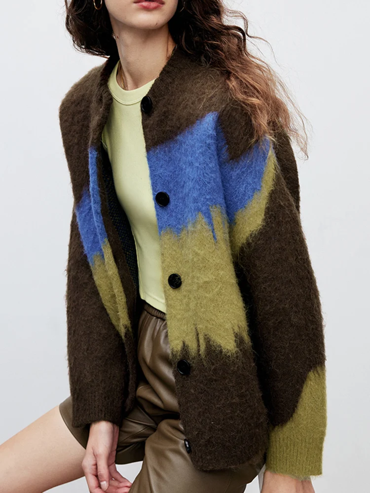 

Женский вязаный свитер Jmprs в стиле Харадзюку