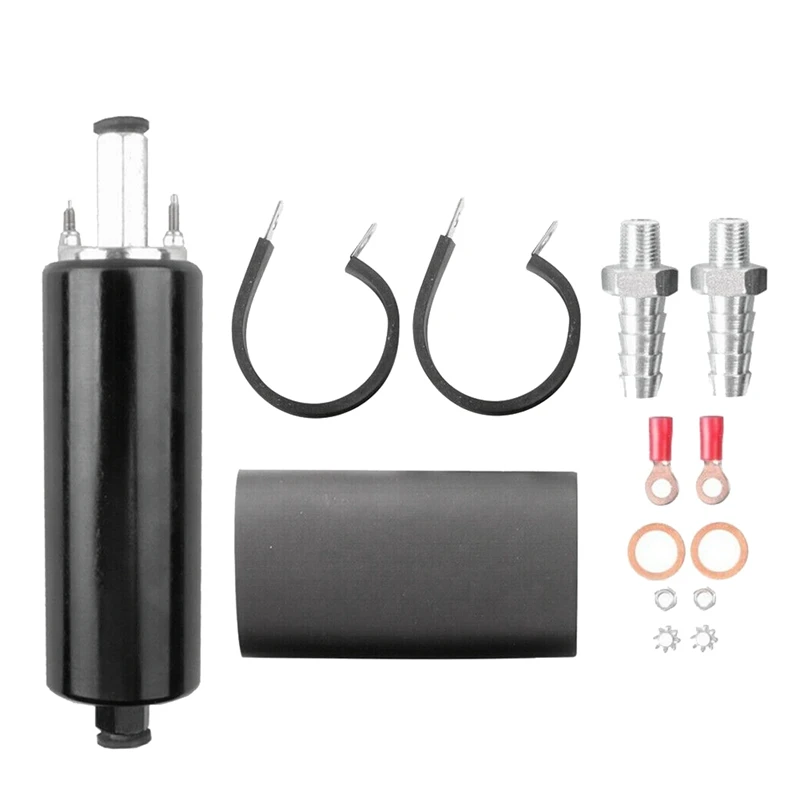 New Universal High Flow &amp Pressure External Inline 255LPH Fuel Pump GSL392