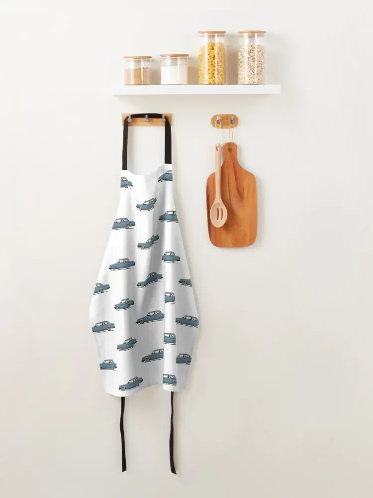 Светло-голубой 240-турбо-фартук водонепроницаемый для женщин принадлежности