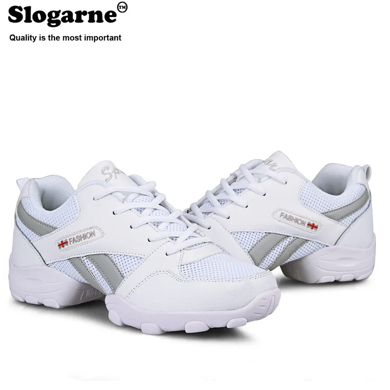 

Men's Sports Shoes Dance Sneakers Male Fitness Shoes Breathable Soft Sole Modern Jazz Shoes Outdoor Travel Gym Yoga Dance Shoes