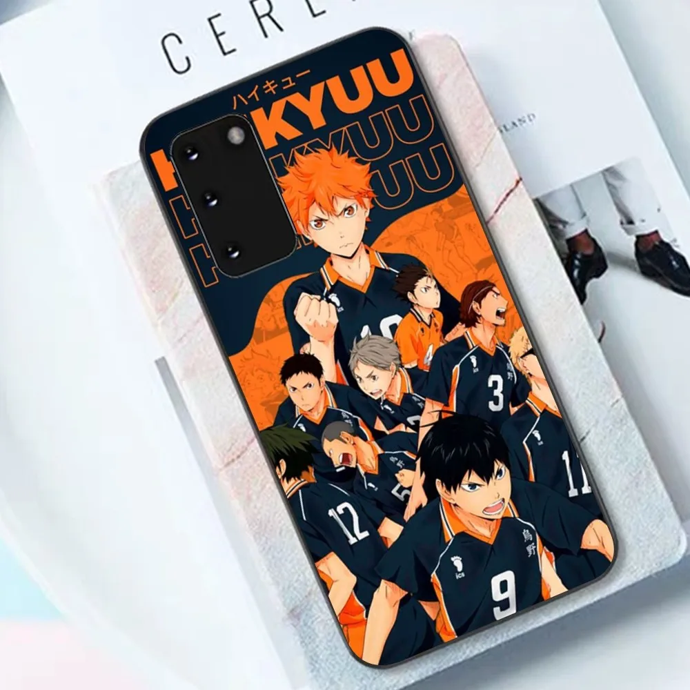 Чехол для телефона из японского аниме Volleyball Boy Haikyuu Samsung A 13 21 30 31 32 51 52 53 70 Huawei Honor 50 60