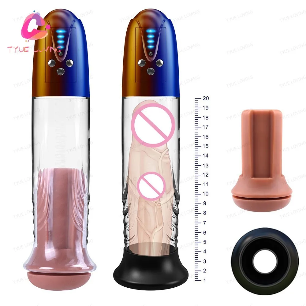 Сильный электрический насос для пениса максимального увеличения Dragon Dick Cum с 4