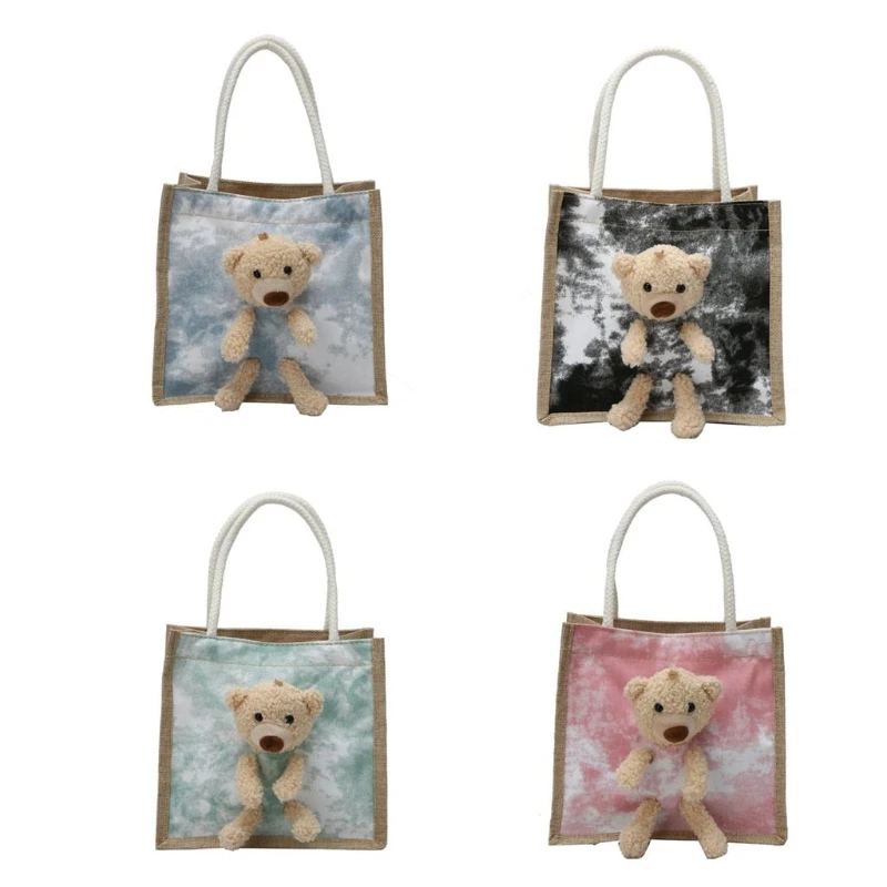 

Женские сумки большой емкости Cute Bear Lady for Totes Bag Casual Summer Beach B