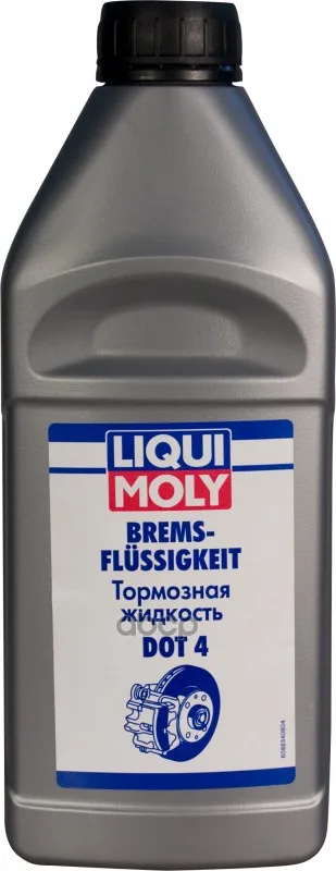 Жидкость тормозная LIQUI MOLY 1л DOT 4 Bremsflussigkeit Liqui Moly арт. 8834 | Автомобили и мотоциклы