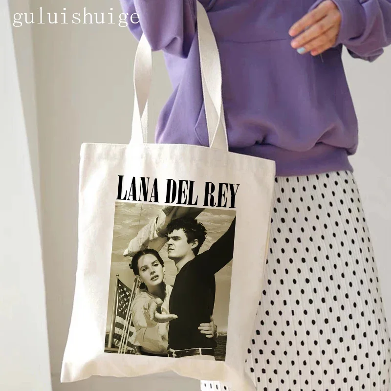 Сумка для покупок Lana Del Rey Ldr сумка с графическим рисунком в стиле Харадзюку