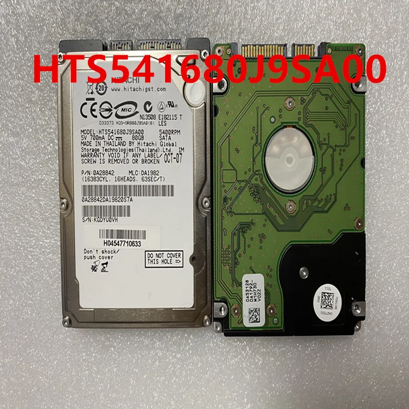   HDD  Hitachi 80  2, 5  8  SATA 5400 /   HDD  HTS541680J9SA00