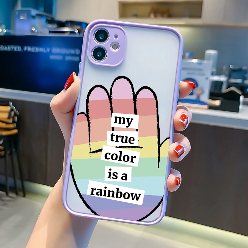

Love Gesture phone Case For IPhone XR X XS 13 12 11 14 Pro Max Mini 7 8 Plus 14 plus SE2 Various Cool Gestures Shockproof Cover
