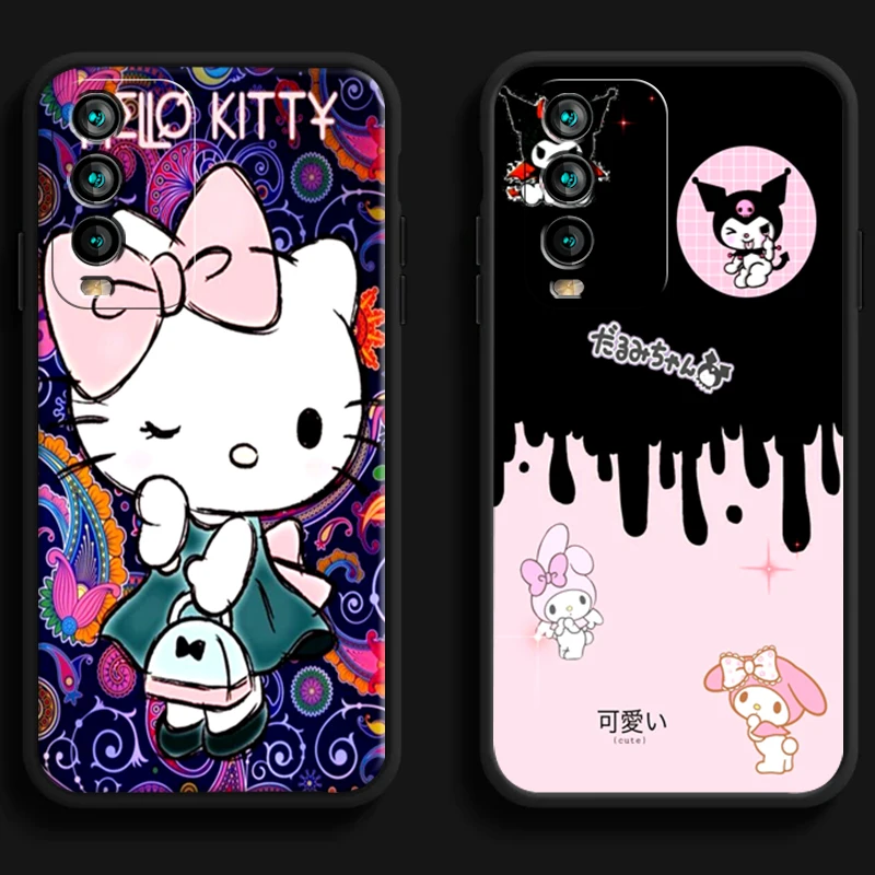 

Hello Kitty 2022 Phone Cases For Xiaomi Redmi 7 7A 9 9A 9T 8A 8 2021 7 8 Pro Note 8 9 Note 9T Soft TPU Carcasa Coque Back Cover