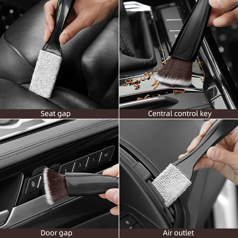 Щетка для чистки автомобильного кондиционера щетка приборной панели защиты от