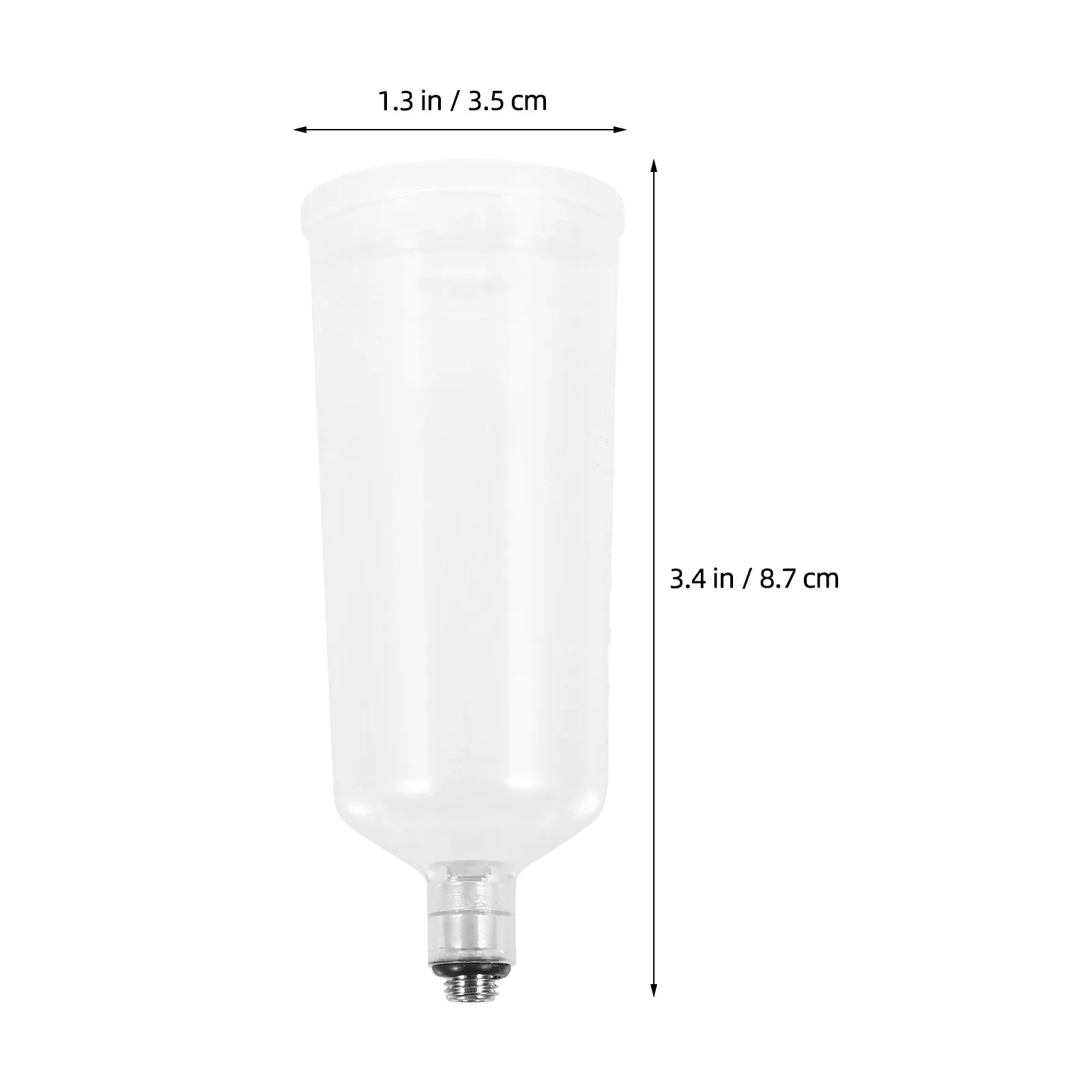 

Прозрачный пластиковый стакан для аэрографа