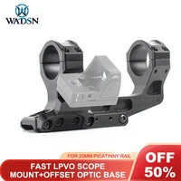 wadsn fast tpvo tacitcal scopes mounts 30mm scope rings airsoft gun 20mm rail rmr offset mounts m4 t1t2h1h2 m5 ar15 hunting