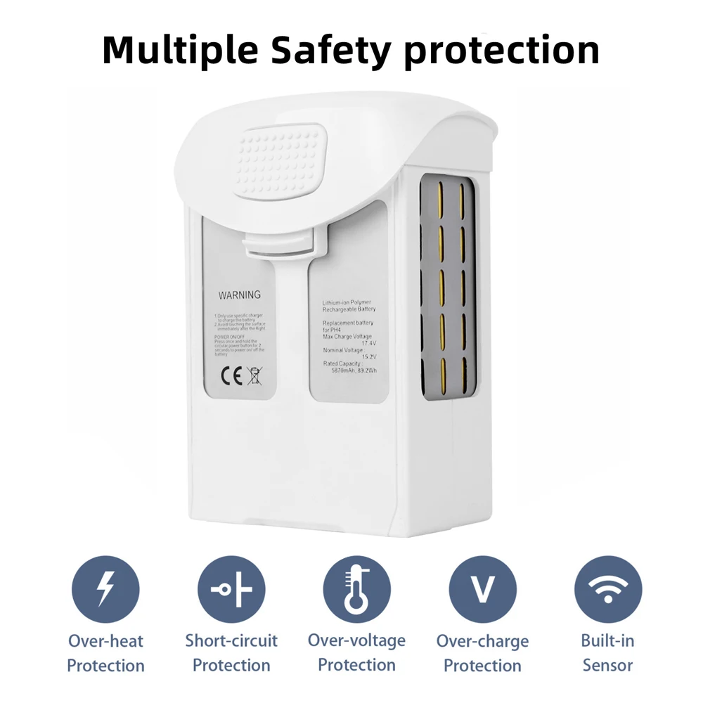 15 2 в 5870 мАч Интеллектуальный Полетный Аккумулятор для DJI Phantom 4 Pro / v2.0 Advanced RTK