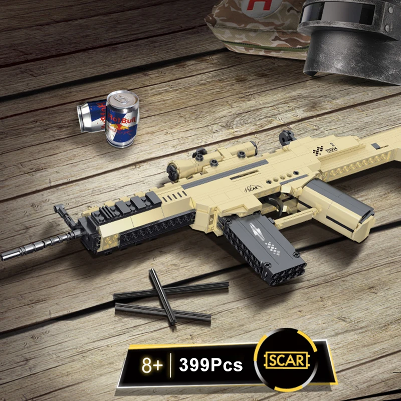 Военный Пистолет шрам M416 времен Второй мировой войны с изображением пустынного