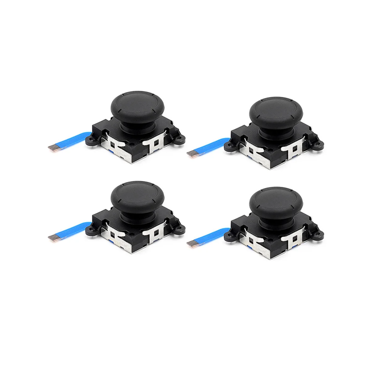 

4PCS Replacement Joystick for Switch 3D Joystick Analog Thumb Stick for Switch Lite Joycon Game Controller Repair Tool