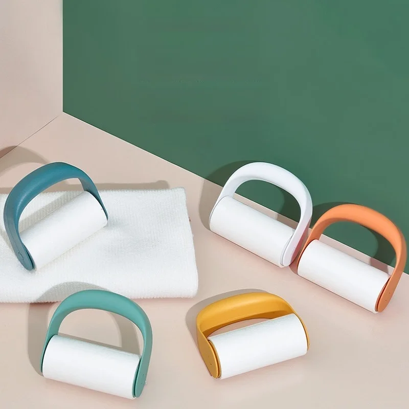 

Reusable Sticky Roller For Cleaning Clothes Wool Removal Brush Professional Home Products Remove Lint Pellet Balls To Pet Hairs
