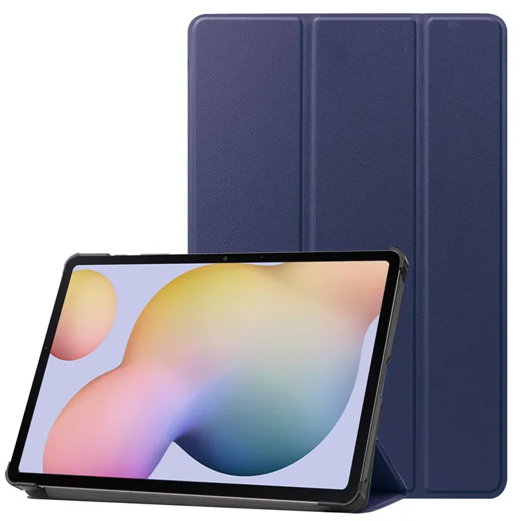 For Samsung Galaxy Tab S8 Ultra 14.6 Case SM-X900 X906 Tri-Folding Cover for Coque Galaxy Tab S8 Ultra Tablet Kids