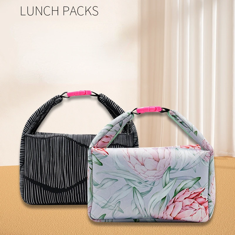 

Неопреновая Портативная сумка для ланча, термическая Изолированная коробка для бенто, сумка-холодильник, обеденный контейнер, сумки для хранения еды для пикника и школы