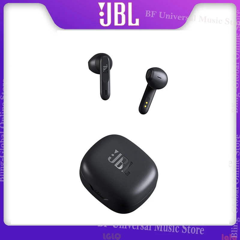 

Беспроводные Bluetooth-наушники JBL W300TWS, стереонаушники с басами, шумоподавлением, Bluetooth-наушники с микрофоном и зарядным футляром