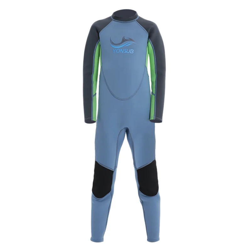 

Hot YON SUB 2Mm Neoprene Wetsuit Kids Swimwear Wetsuit Long Sleeve Boys Girls Surf Moisture Clothing Snorkeling Swimsuit