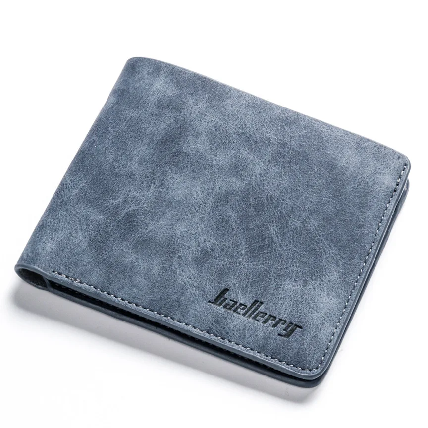 

High Quality Wallet Men Vintage Style Men Wallets Leather Purse Male Credit Card Holder Soft Leather Men Wallets Coin Pocket
