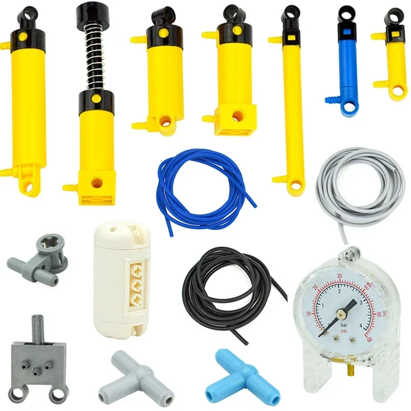 Технические детали MOC пневматический воздушный насос маленькие кирпичи (6 л) V2 с