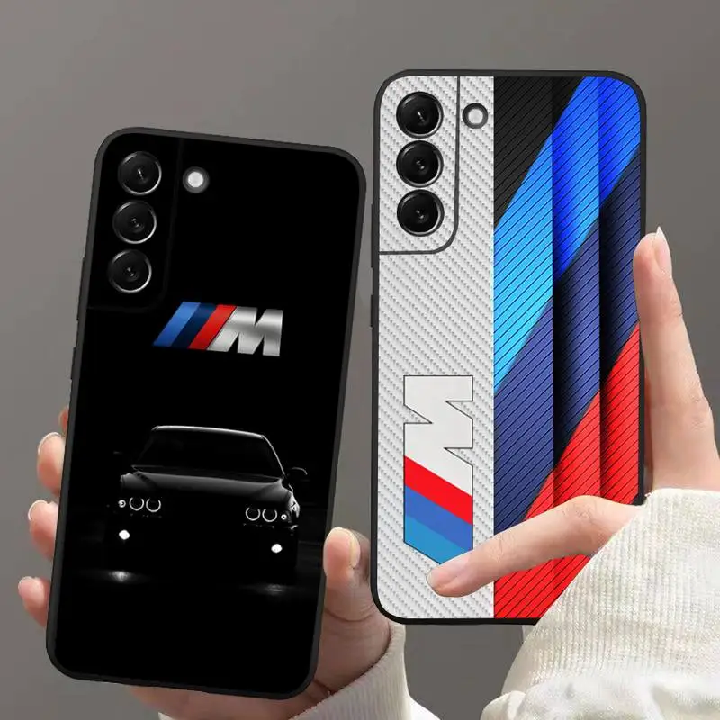 

Red Blue Sports Car Design-Bmw Phone Case for Samsung Galaxy S22 S21 Ultra S20 FE S9 Plus S10 5G lite 2020 Silicone Funda Cover