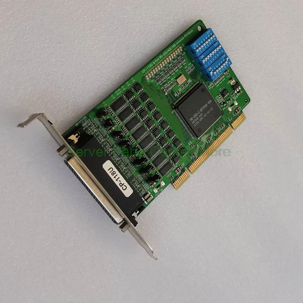 Промышленная многосерийная карта PCI для MOXA RS232/422/485 CP-118U