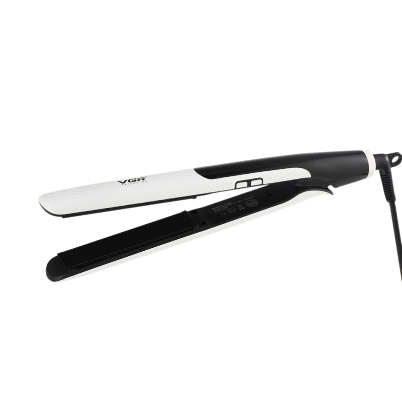 

VGR V-529 Flat Iron Hair Straightener Tourmaline Ceramic Straightening Irons Curling Iron EU Plug
