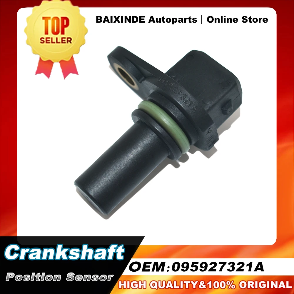 

1 шт. OEM 095927321A Датчик положения коленчатого вала для Audi 100 80 90 A3 A4 A6 Кабриолет купе Skoda 095927321C