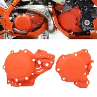 motorcycle clutch cover ignition protector guard for ktm sx xc exc xcw tpi 250 300 sx250 exc250 2t for husqvarna tc te 2017 2022